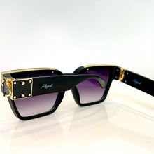 Majesty Glasses - gold plated -  Matte Black