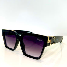 Majesty Glasses - gold plated -  Matte Black