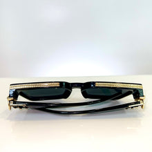 Majesty Glasses - gold plated - Shiny black