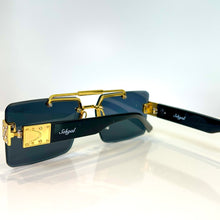 Project X Glasses - gold plated - Black Shade