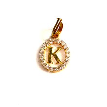 K Pendant - 14 carat gold