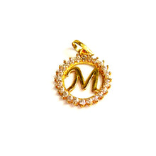 M Pendant - 18 carat gold