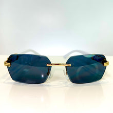 Marblecut Glasses - gold plated - Black shade