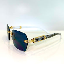 Marblecut Glasses - gold plated - Black shade