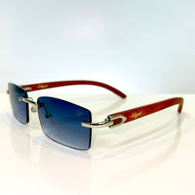 Guerrero Glasses - gold plated - Blue Shade