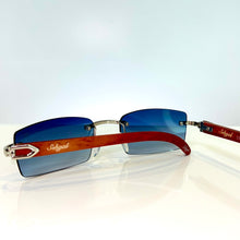 Guerrero Glasses - gold plated - Blue Shade
