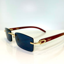 Guerrero Glasses - gold plated - Black Shade