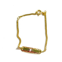 Cuban Link Bracelet - 14cm/5mm - 14 carat gold