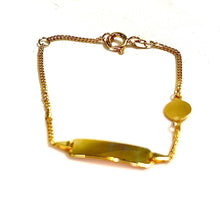 Cuban Link Bracelet - 14cm/5,2mm  - 14 carat gold