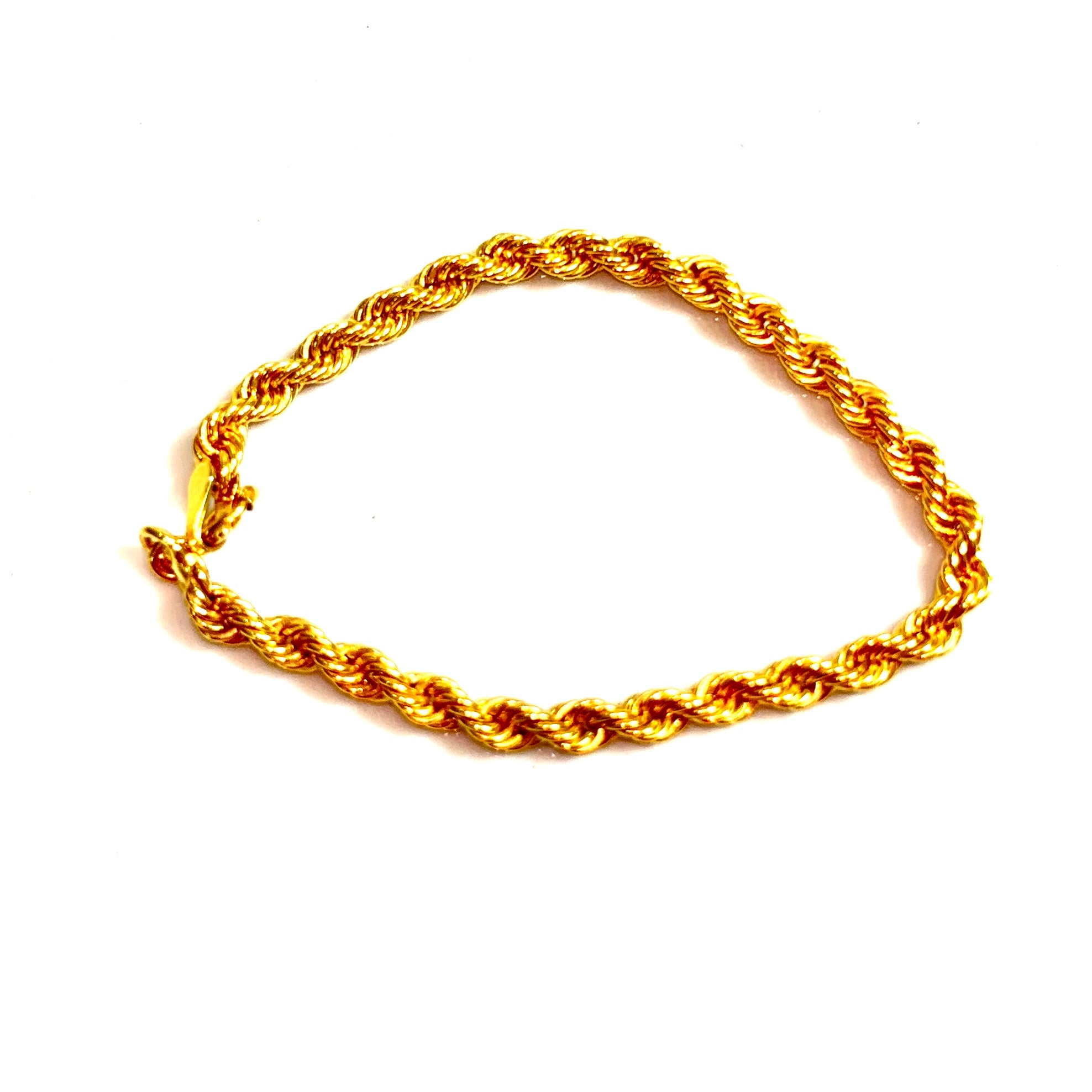Rope Bracelet - 14cm/2.6mm - 18 carat gold