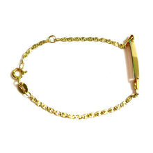 Glimmering Bracelet - 14cm/3.9mm - 14 carat gold