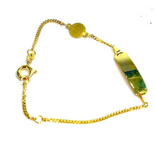 Cuban Link Bracelet - 14cm/5,2mm  - 14 carat gold