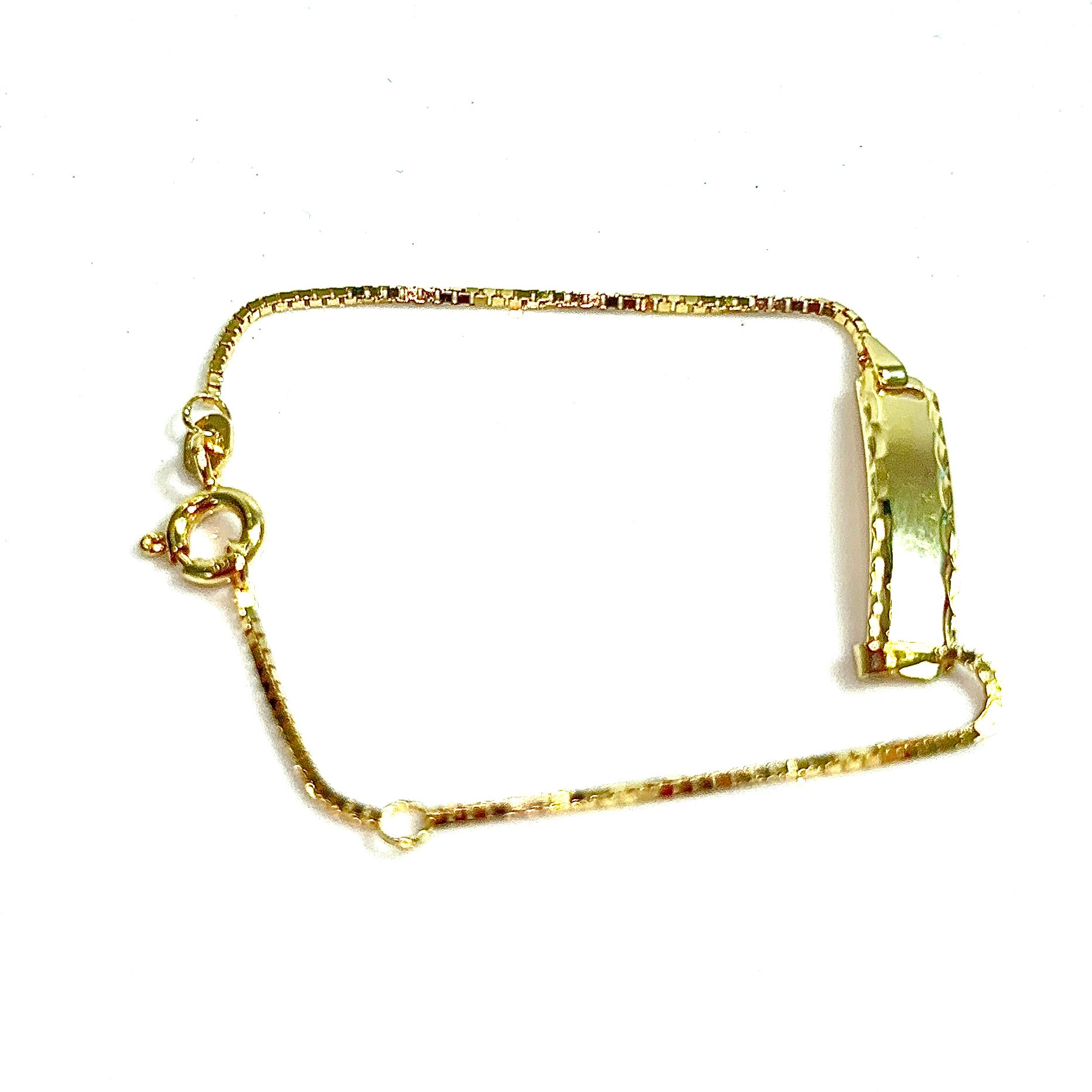 Cuban Link Bracelet - 14cm/5mm - 14 carat gold