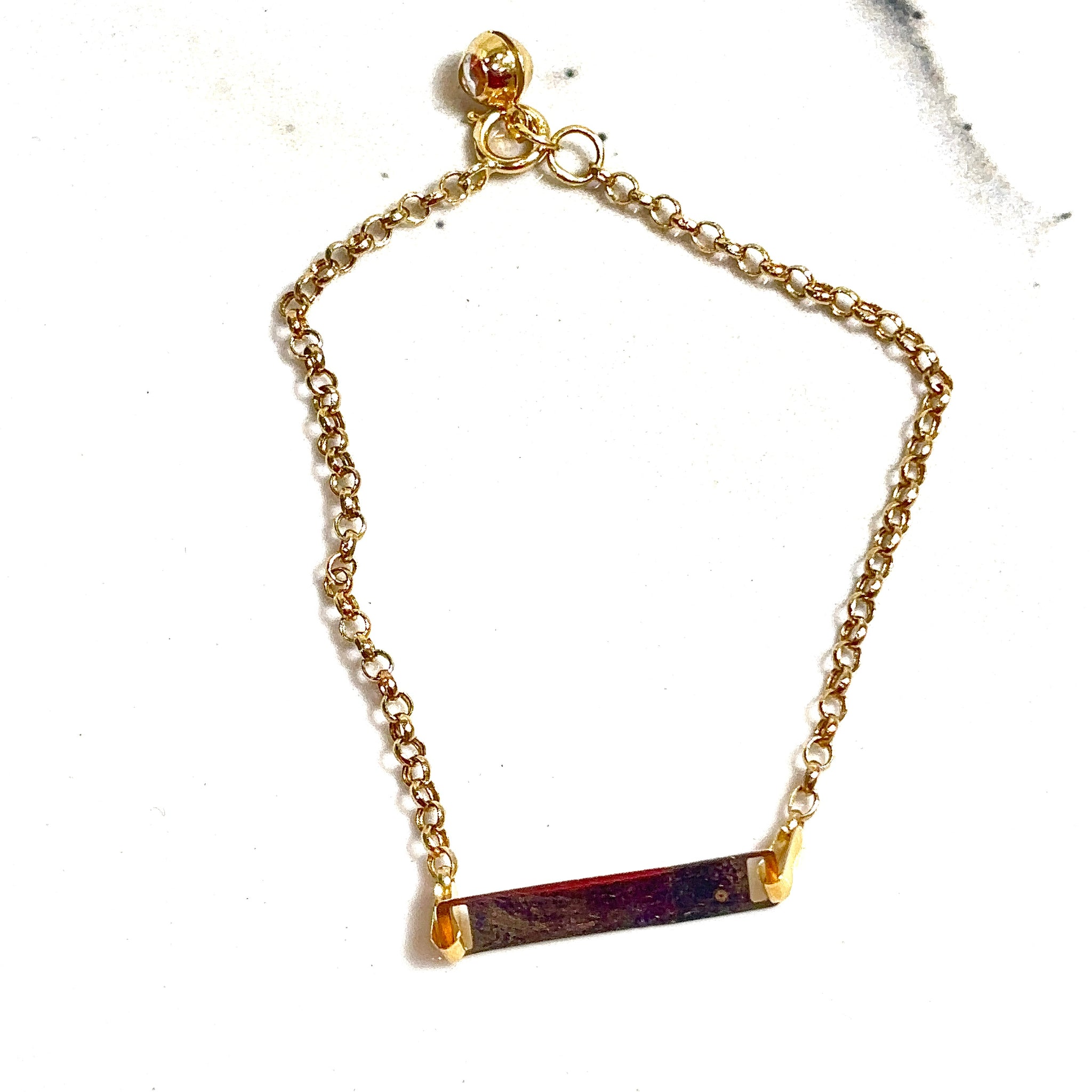 Elegance Bracelet - 16cm/4,1mm -  14 carat gold