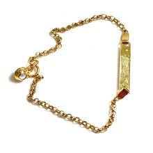 Elegance Bracelet - 16cm/4,1mm -  14 carat gold