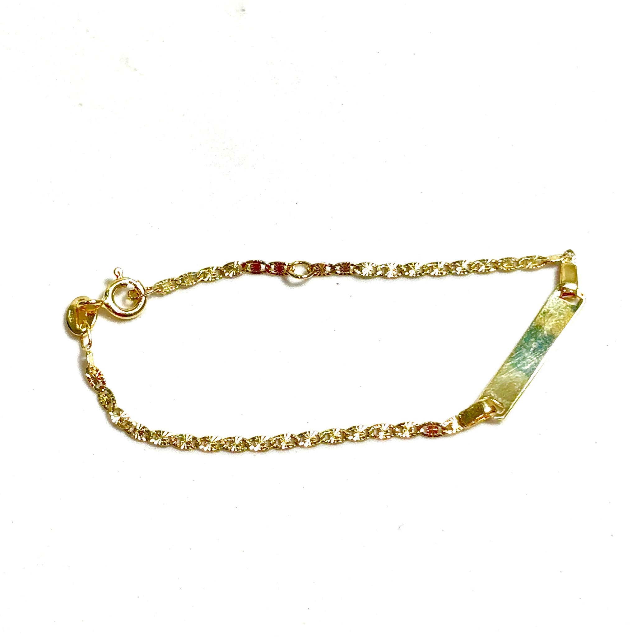 Destiny Bracelet - 13cm/3.9mm - 14 carat gold