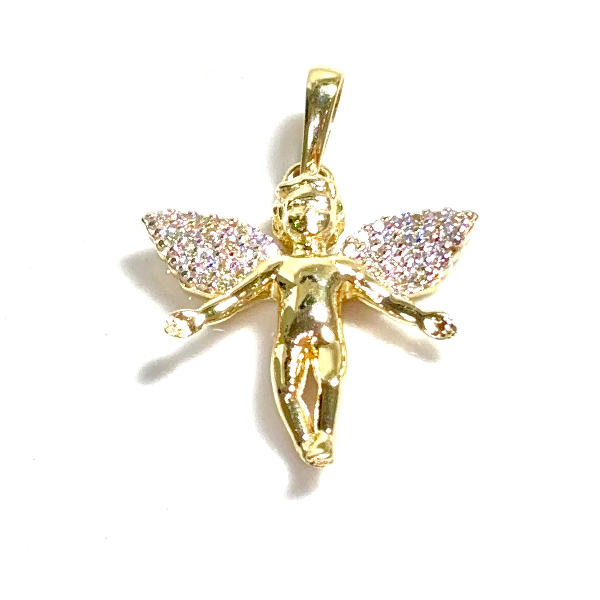 Angel Pendant - 14 carat gold
