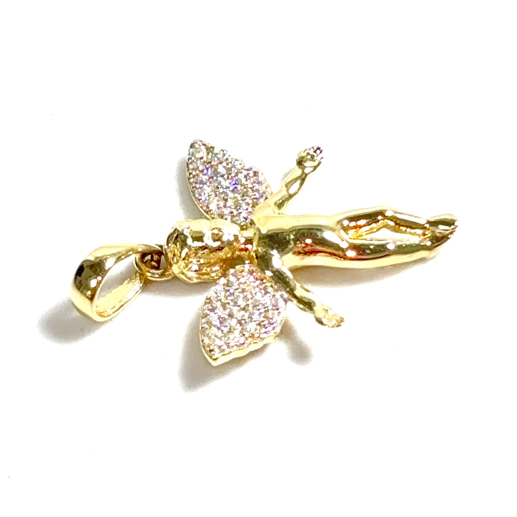 Angel Pendant - 14 carat gold