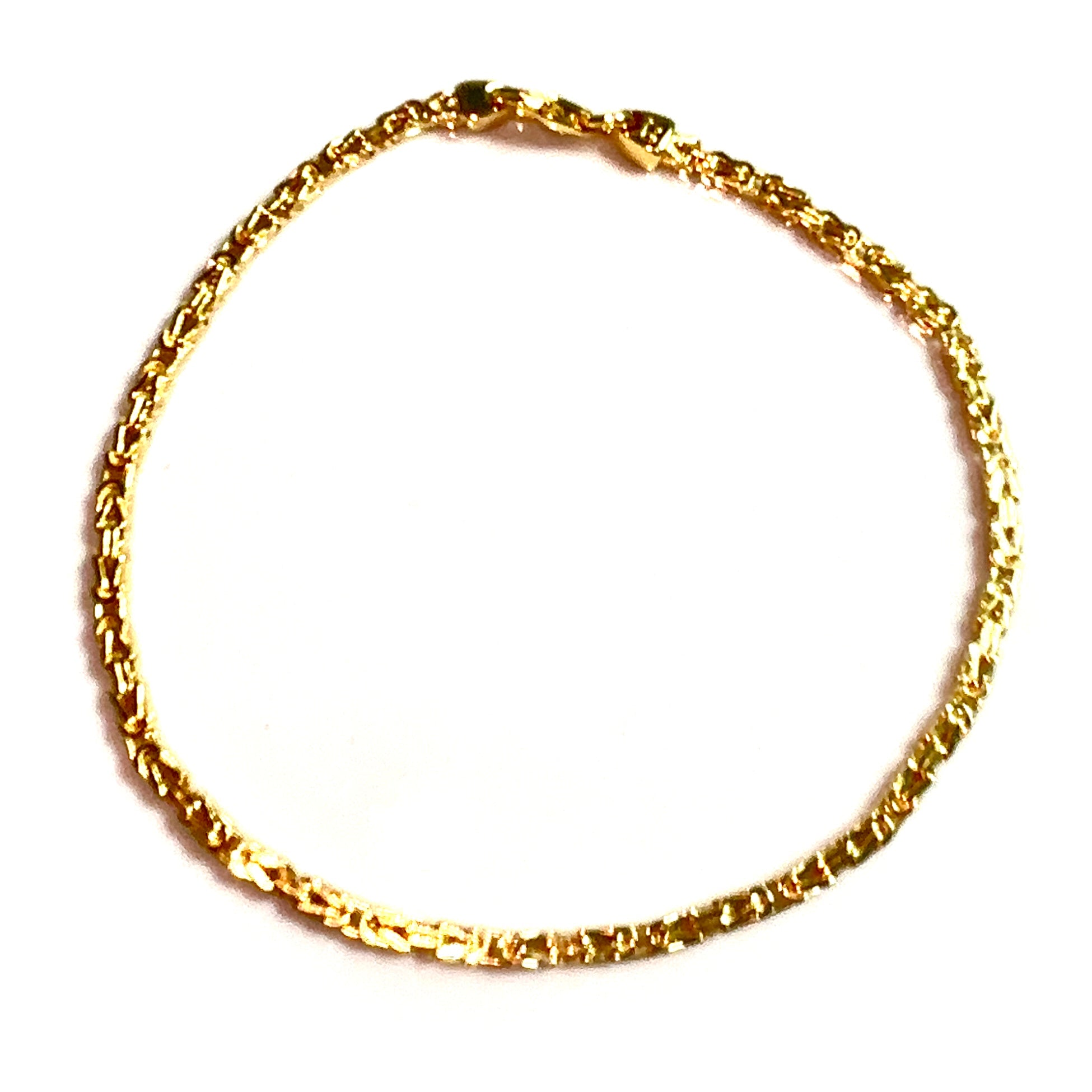 Kingsbracelet - 19cm/2mm - 14 carat gold