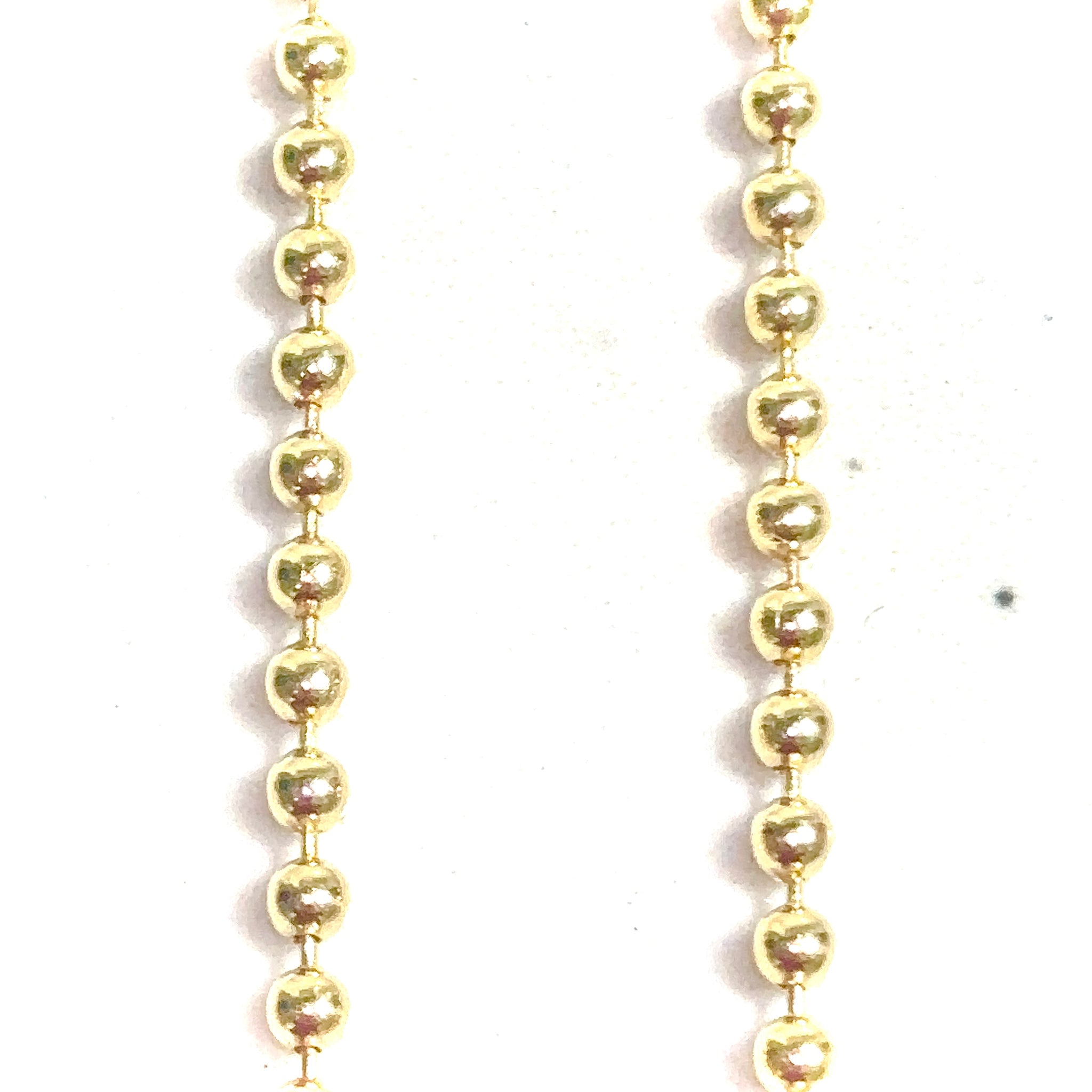 Balls Chain - 60cm/2mm - 14 carat gold