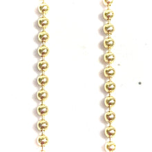 Balls Chain - 60cm/2mm - 14 carat gold