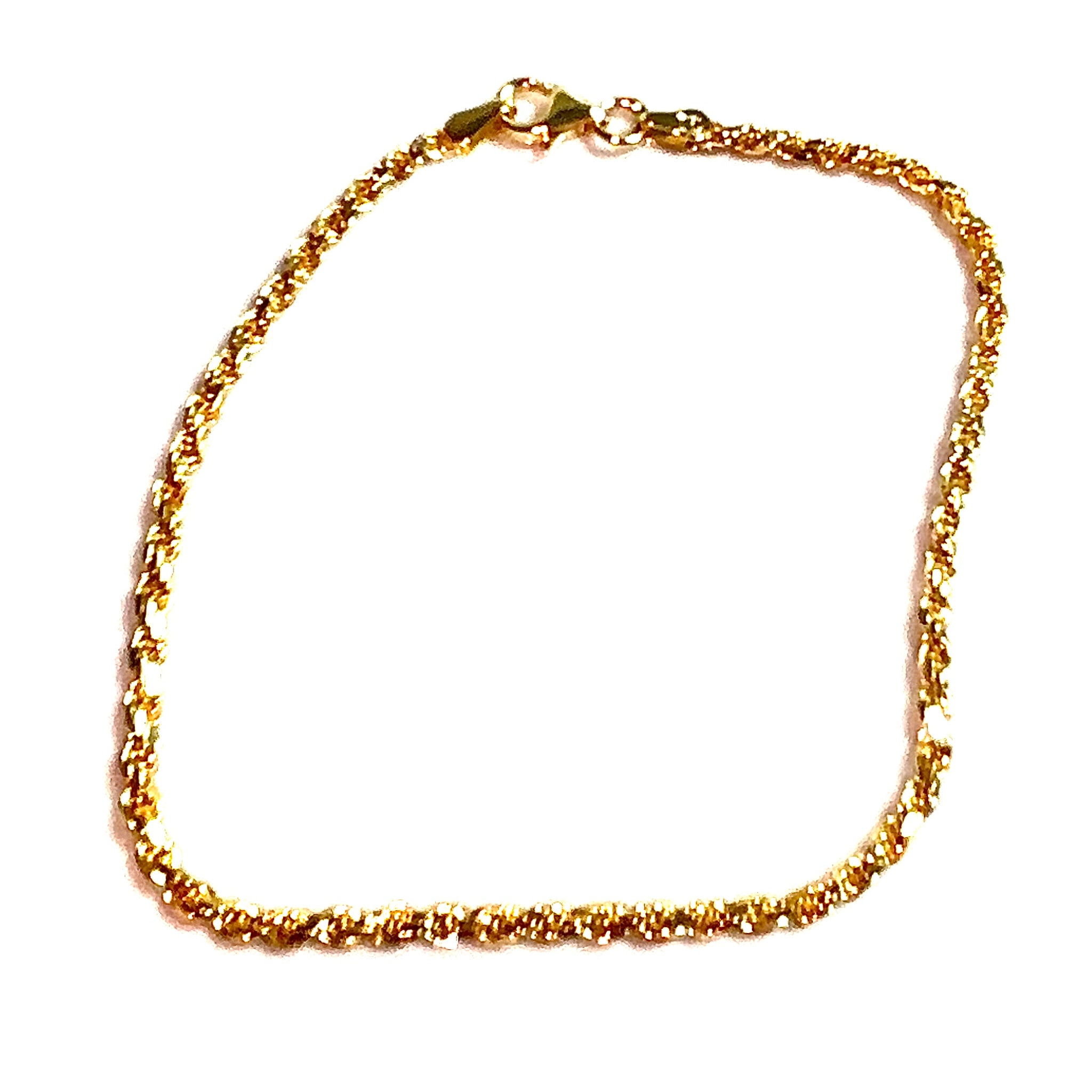 Rope Bracelet - 19,5cm/2,1mm - 14 carat gold