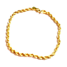 Rope Bracelet - 19cm/3,2mm - 14 carat gold