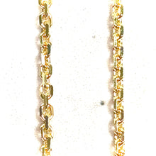 Jail-Link Chain - 55cm/1,4mm - 14 carat gold
