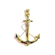 Anchor Pendant - 14 carat gold