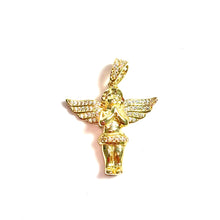 Small Angel pendant - 14 carat gold