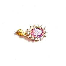 Pink Pendant - 14 carat gold