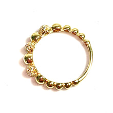 Brilliant Ring - 14 carat gold