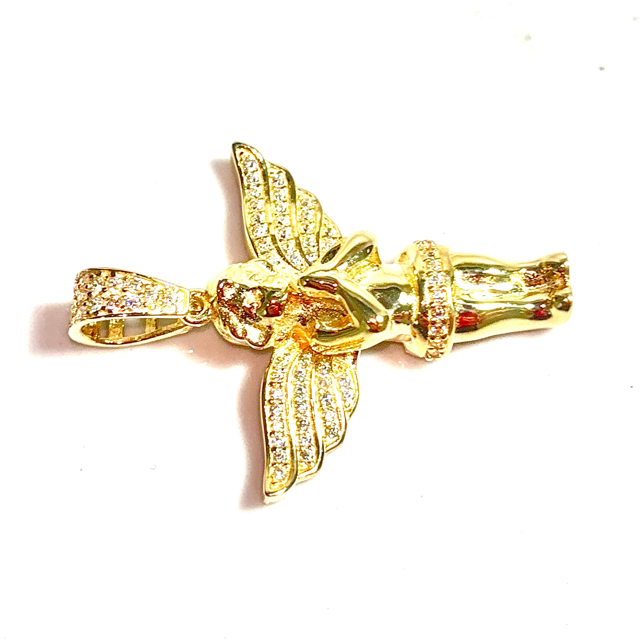 Angel Pendant XL - 14 carat gold