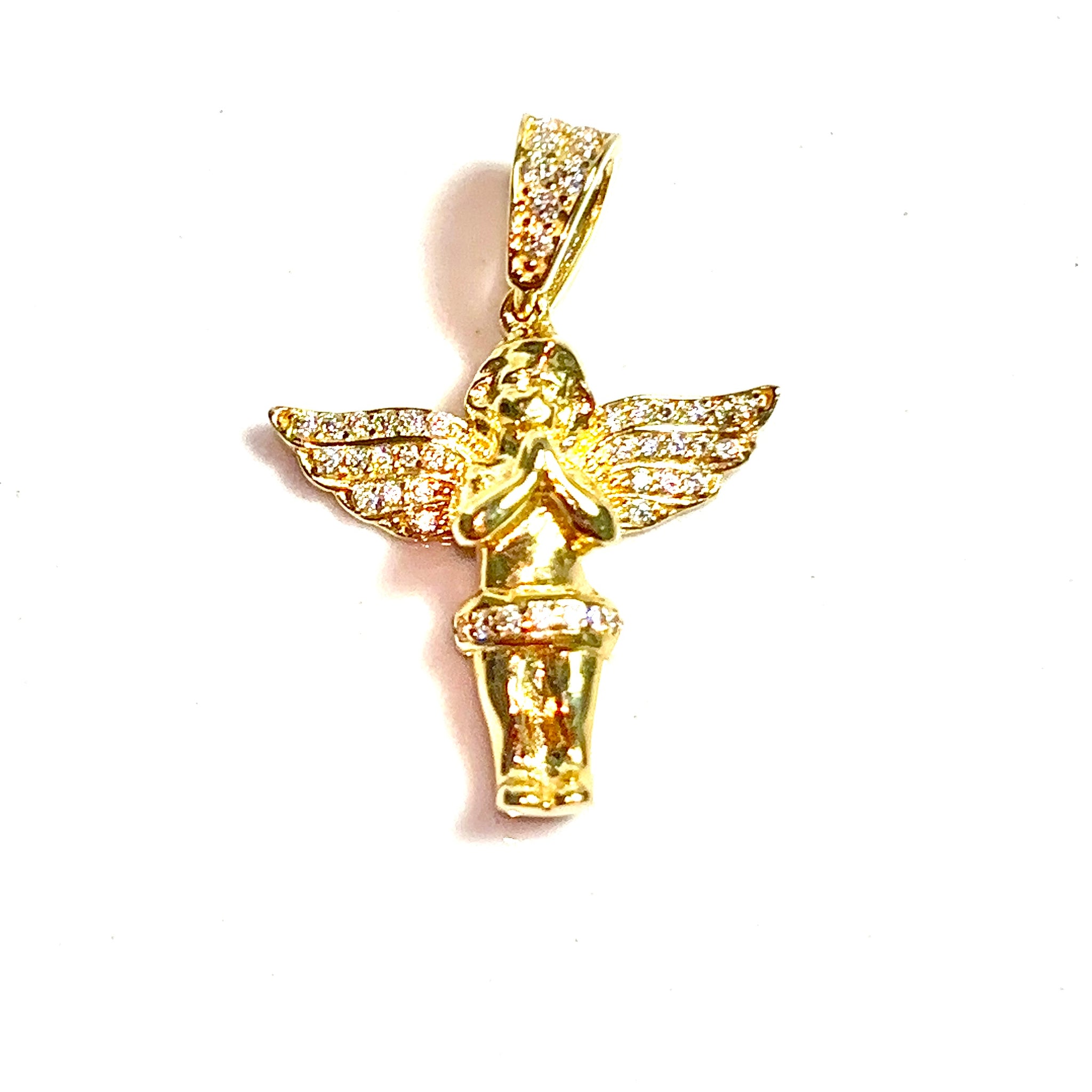 Angel Pendant - 14 carat gold