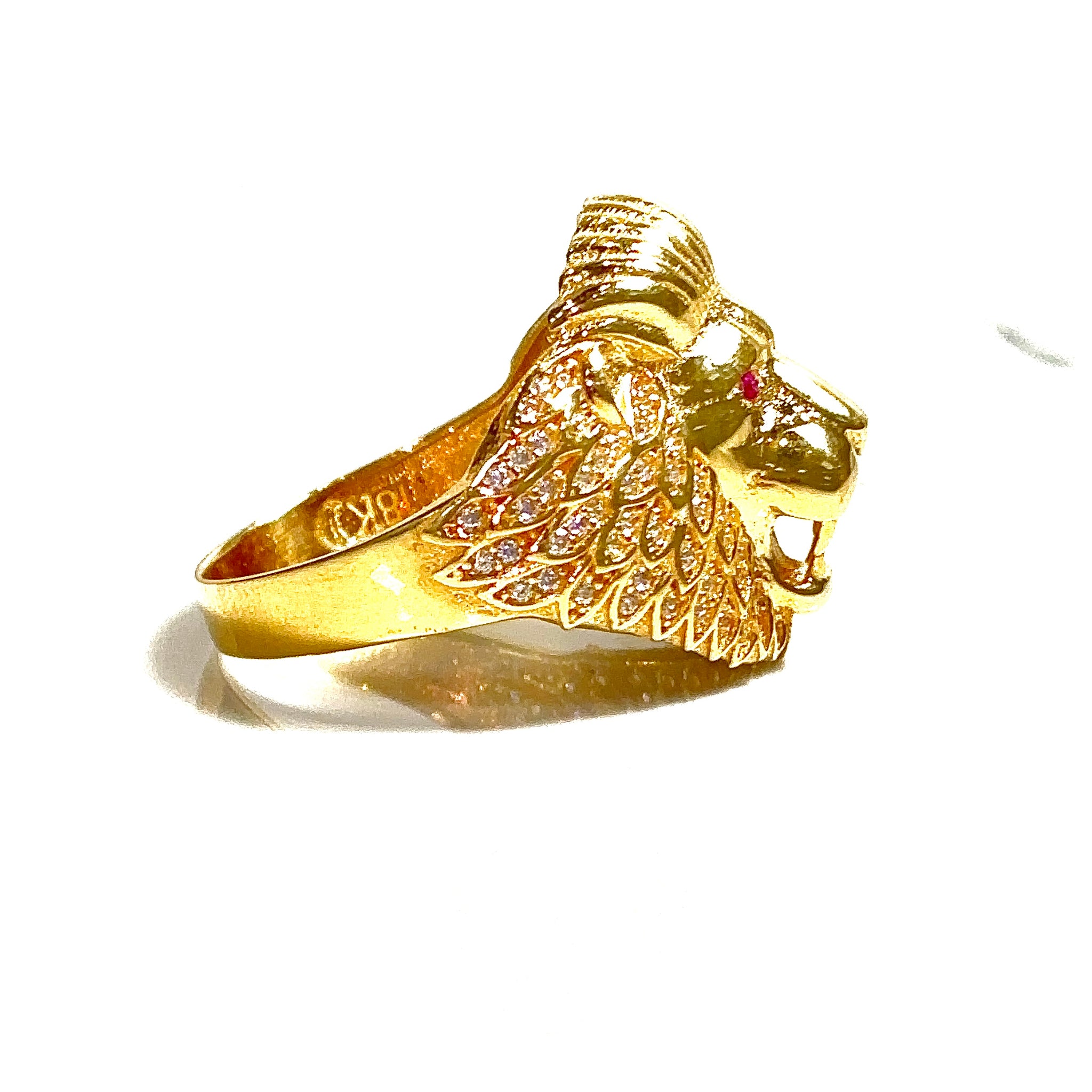 Lion Ring - 18 carat gold