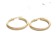 Refined Spark Hoops Earrings - 14 carat gold