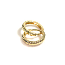 Glimmering Earrings - 14 carat gold