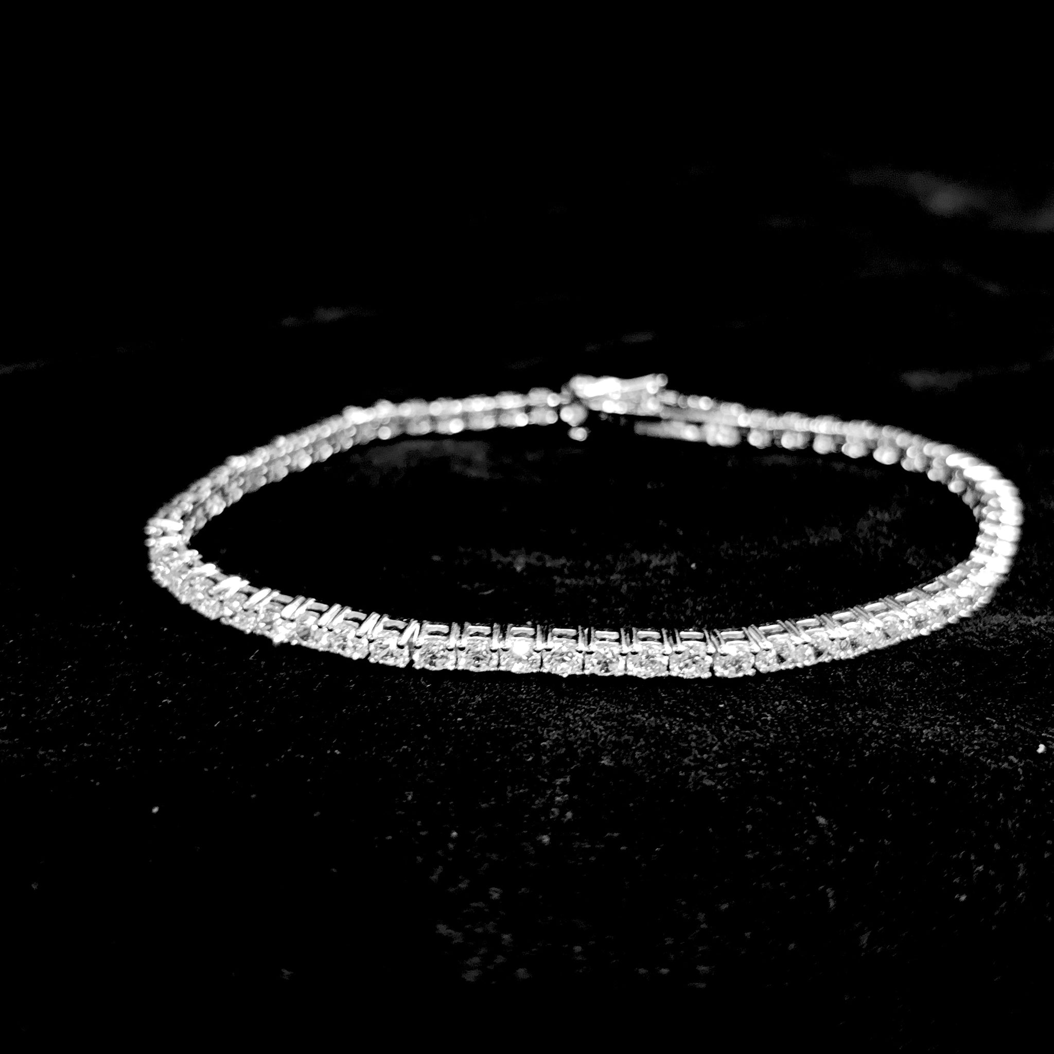 Tennis Model Bracelet - Silver 925