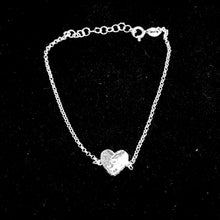 Heart Bracelet - 19,5cm/9,1mm - Silver 925