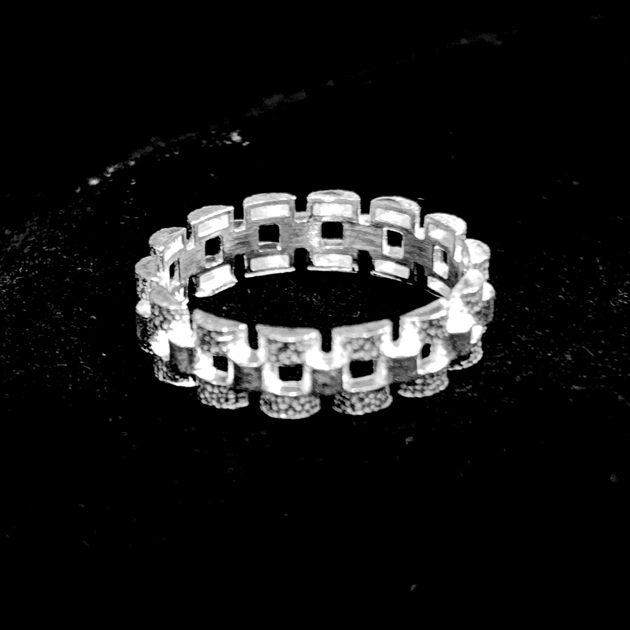 Rolex Link Ring - Silver 925