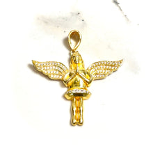 Angel Pendant - Silver 925 Gold plated