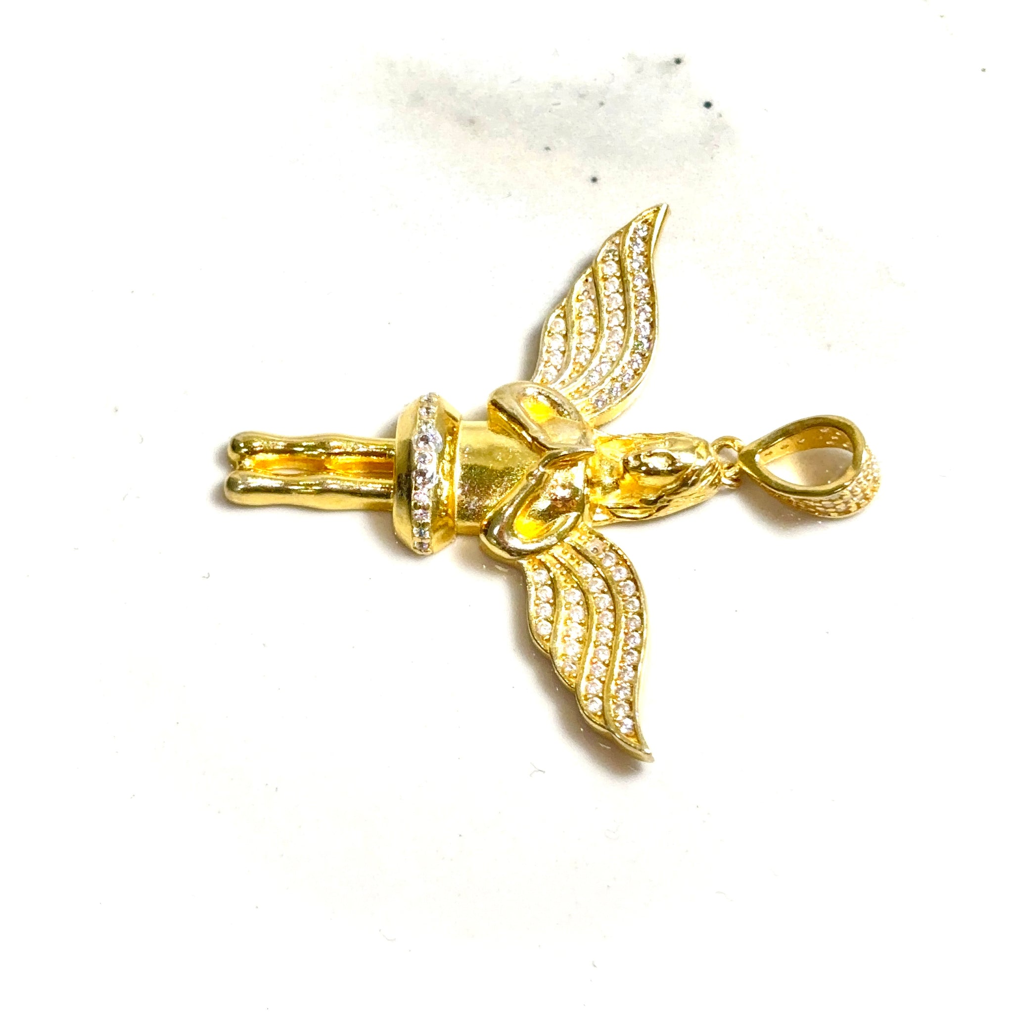 Angel Pendant - Silver 925 Gold plated