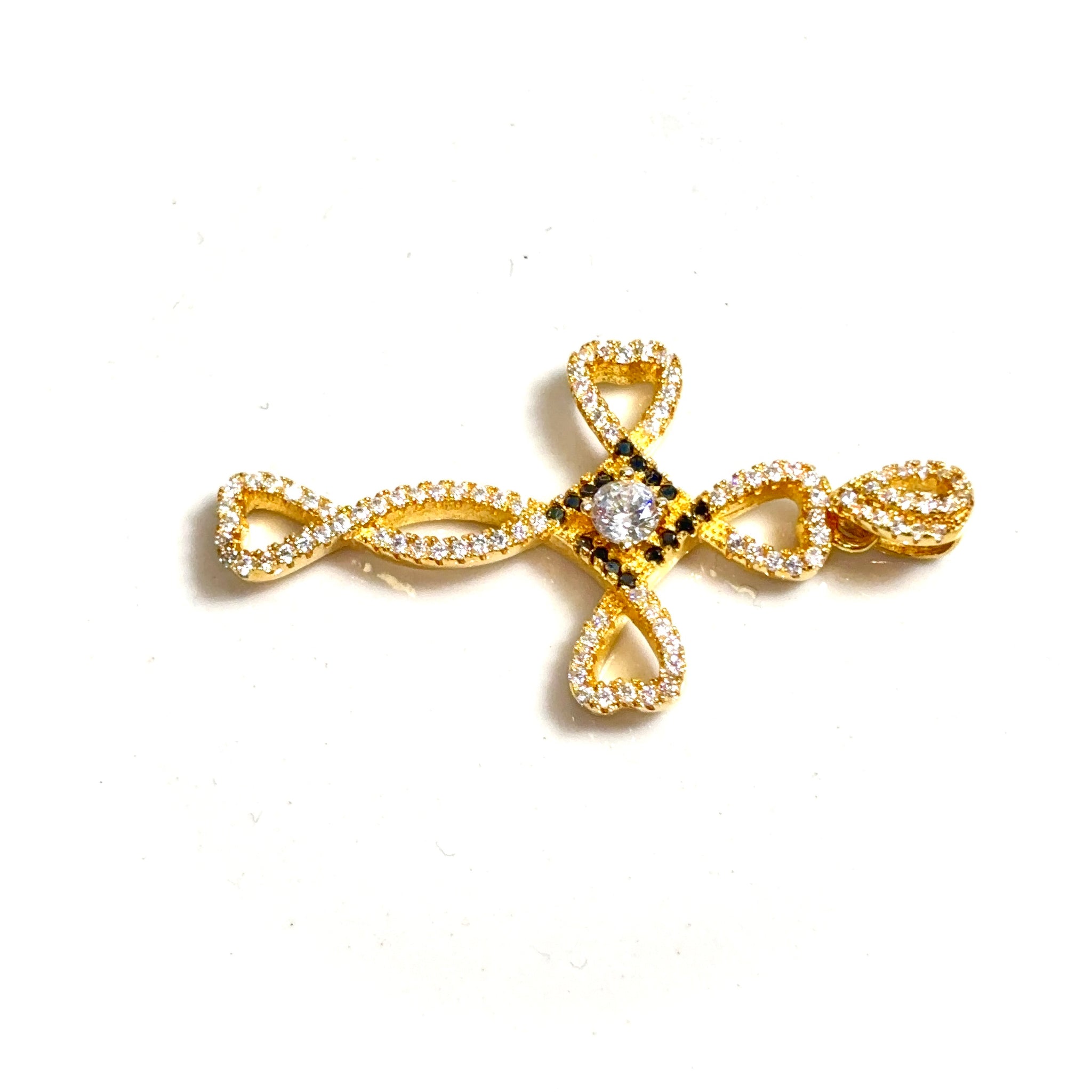 Cross Pendant - Silver 925 Gold Plated