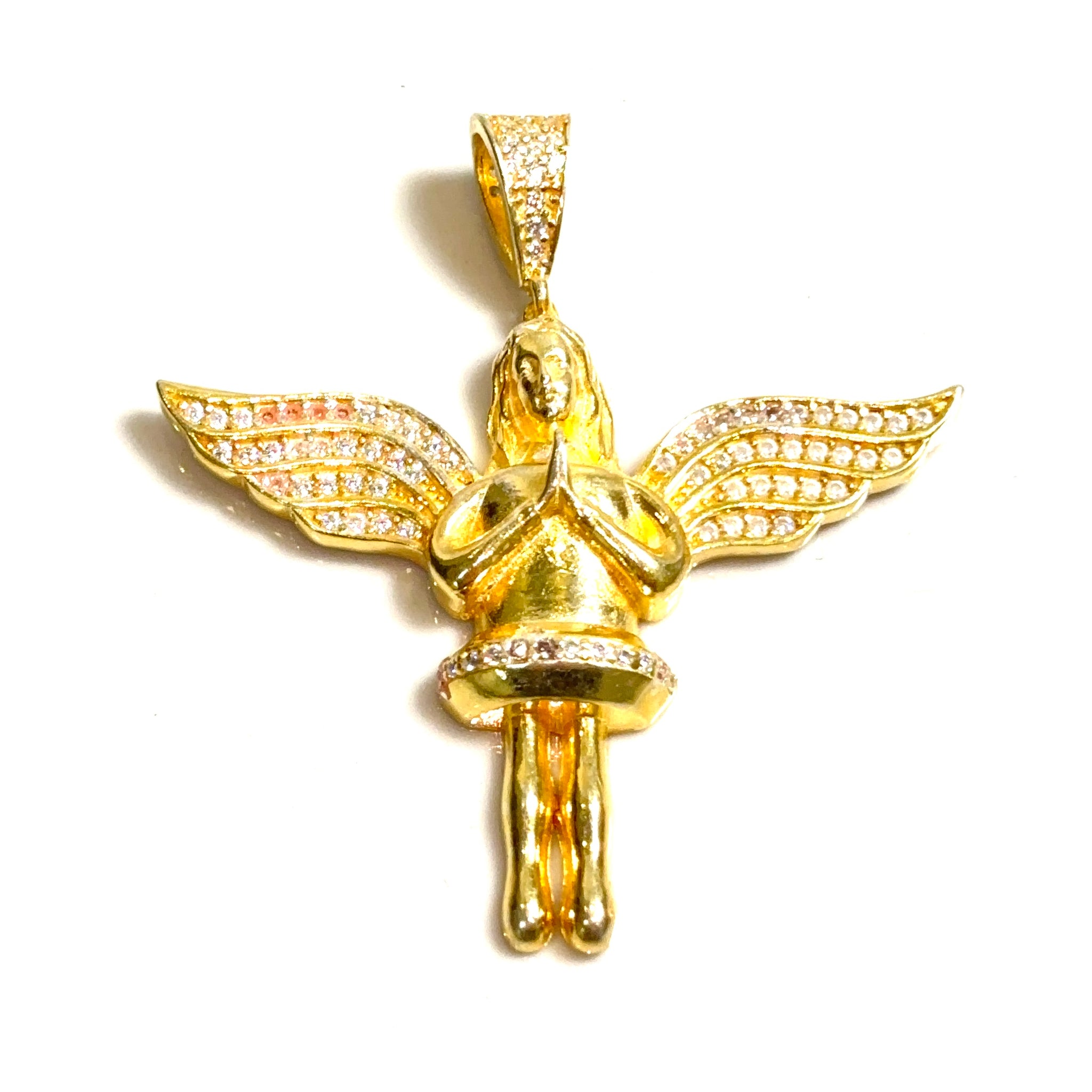 Angel Pendant - Silver 925 Gold Plated