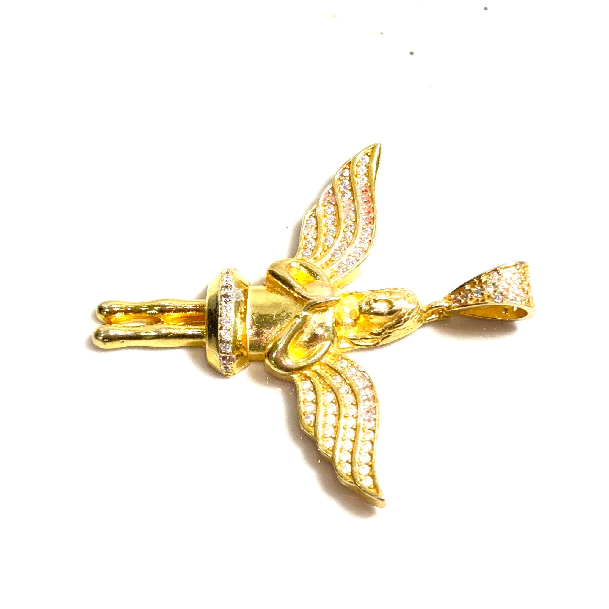 Angel Pendant - Silver 925 Gold Plated