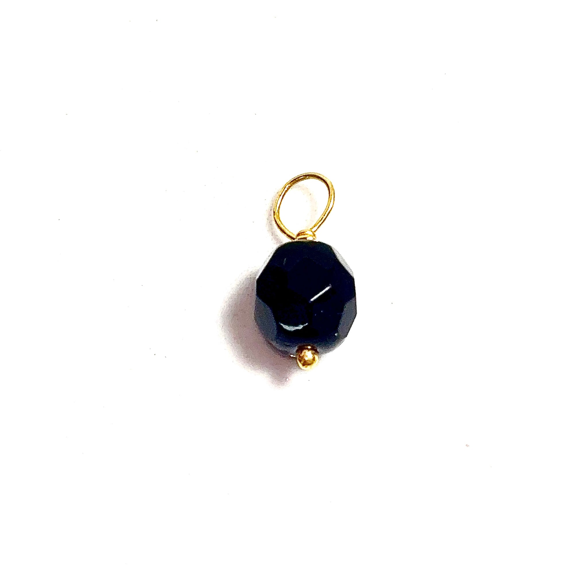 Midnight Elegance Pendant - 14 carat gold