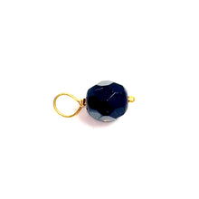 Midnight Elegance Pendant - 14 carat gold