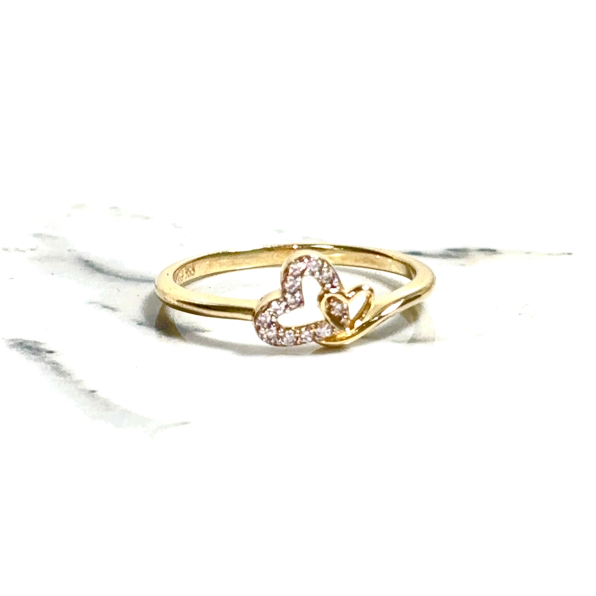 Heart Ring - 14 carat gold