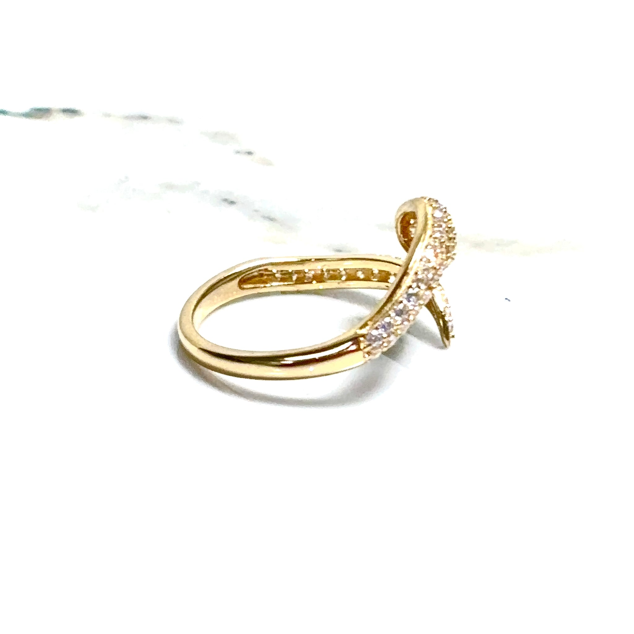 Snake Ring - 14 carat gold