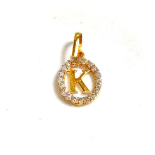 K Pendant - 18 carat gold